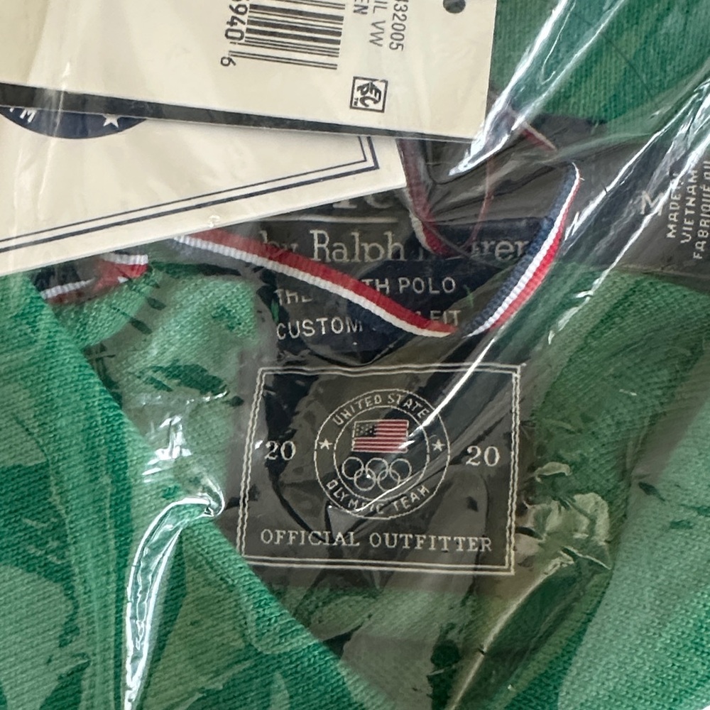 Ralph Lauren Green Olympic Team Polo